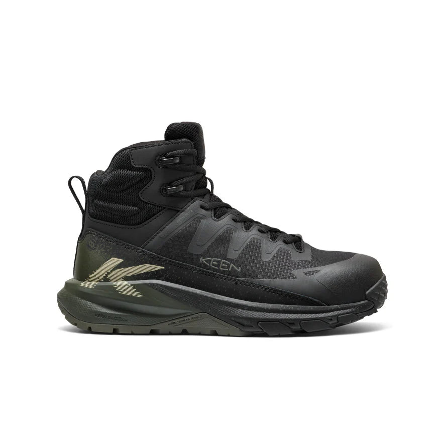 KEEN UTILITY Men's Targhee Blur Waterproof Work Boot (Carbon Toe