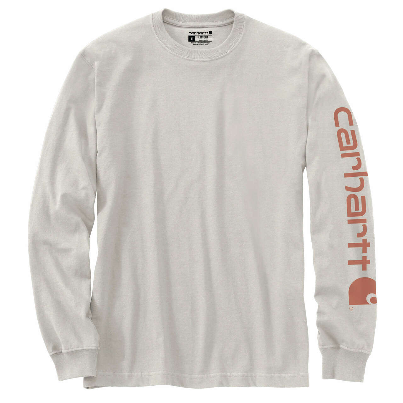 CARHARTT WORKWEAR LONG-SLEEVE GRAPHIC LOGO T-SHIRT K231