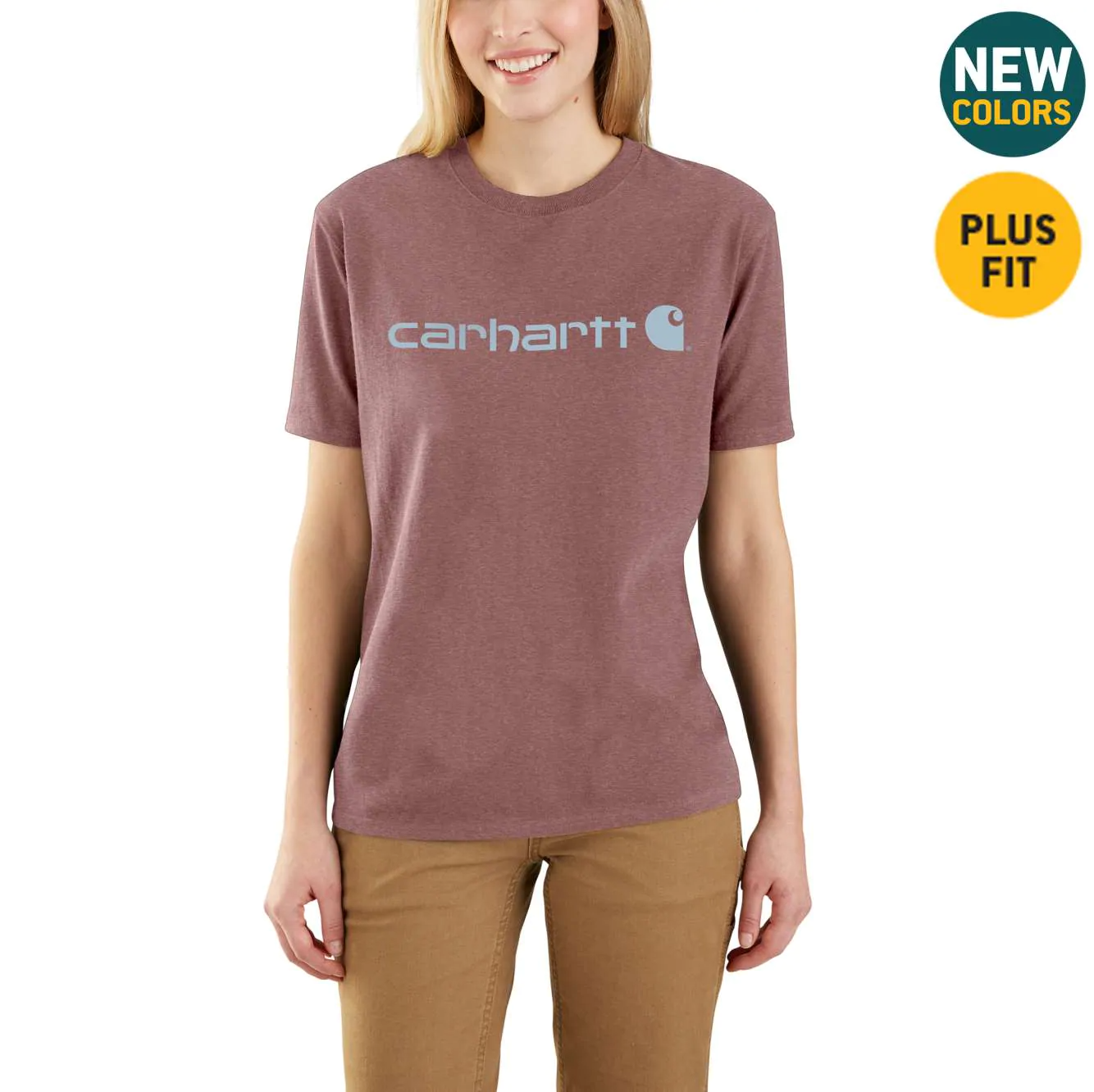 CARHARTT WOMEN'S WK195 LOGO SHORT SLEEVE T-SHIRT 103592 Northway Shoes and