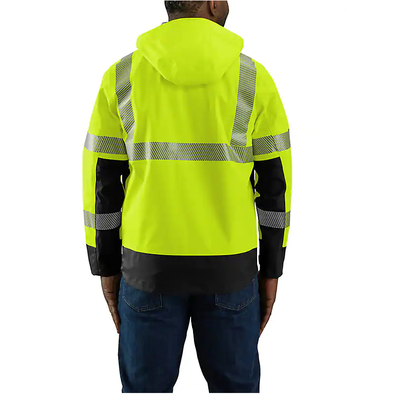 CARHARTT HIGH VISIBILITY STORM DEFENDER LOOSE FIT MIDWEIGHT CLASS 3 JACKET 105300