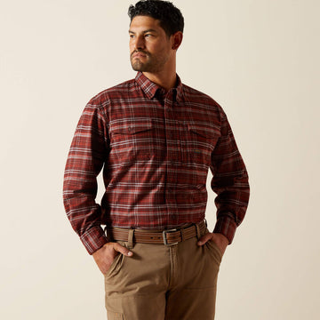 ARIAT Rebar Flannel DuraStretch Work Shirt