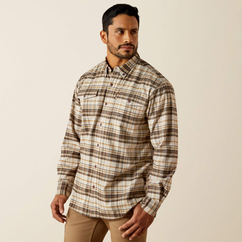 ARIAT Rebar Flannel DuraStretch Work Shirt