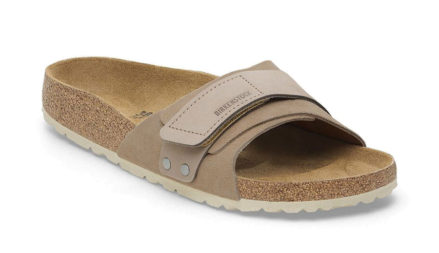 Oita Suede Leather - Taupe Narrow Fit