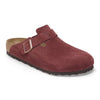 BIRKENSTOCK Boston Suede Leather - Zinfandel 1028312 Narrow