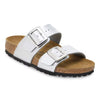 BIRKENSTOCK Sydney Luxe Buckle Silver 1030941