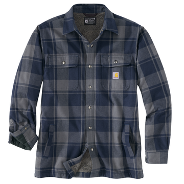 CARHARTT RELAXED FIT FLANNEL SHERPA-LINED SHIRT JAC 105939