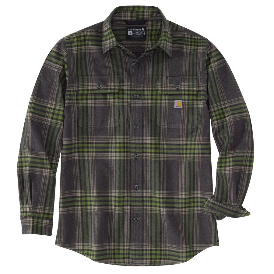 Carhartt hubbard sales plaid flannel shirt