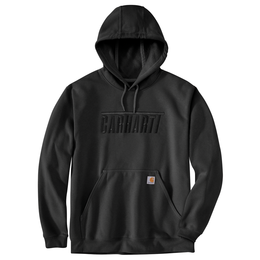 CARHARTT LOOSE FIT MIDWEIGHT EMBROIDERED LOGO GRAPHIC HOODIE 105982