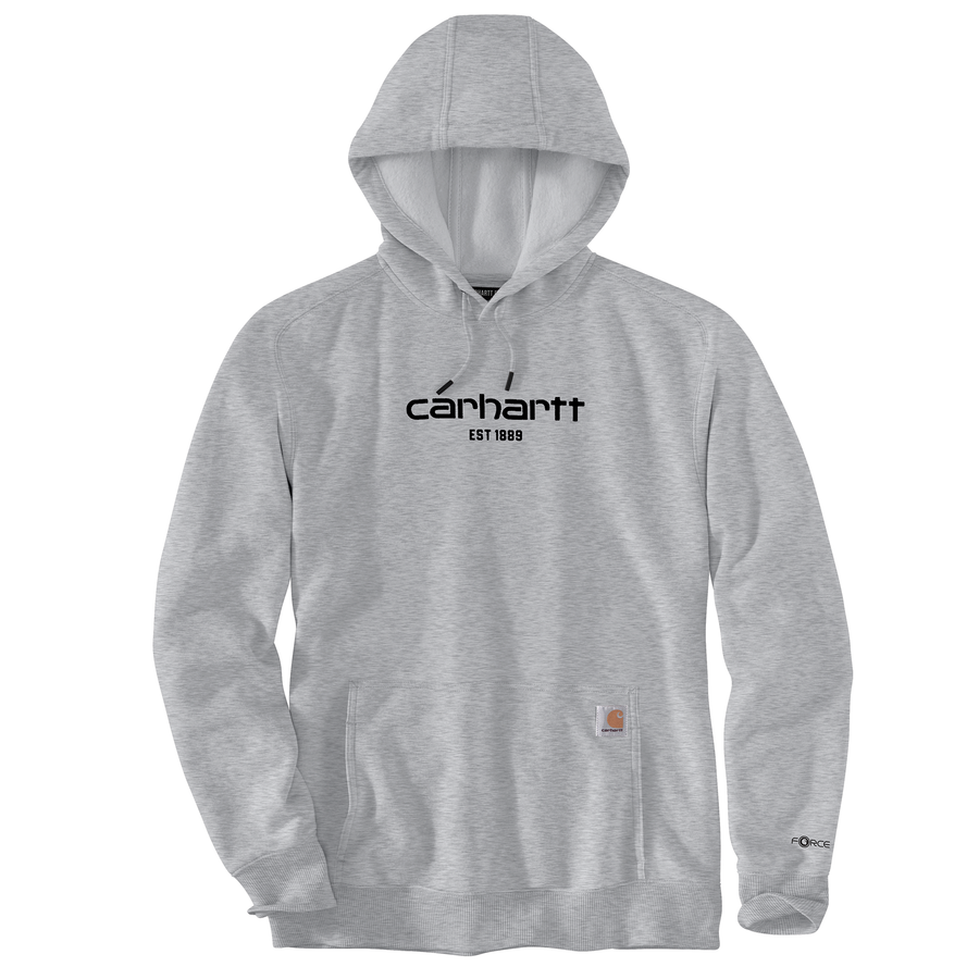 CARHARTT FORCE RELAXED FIT LIGHTWEIGHT LOGO GRAPHIC HOODIE 105569