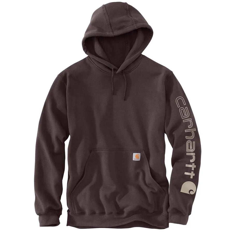 CARHARTT MIDWEIGHT HOODED LOGO SWEATSHIRT K288