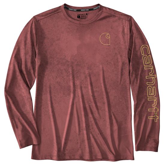 CARHARTT FORCE SUN DEFENDER™ LIGHTWEIGHT LONG-SLEEVE PRINT T-SHIRT 106779