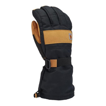 CARHARTT Storm Defender™ Down Insulated Secure Cuff Glove GL0803 Black / Barley