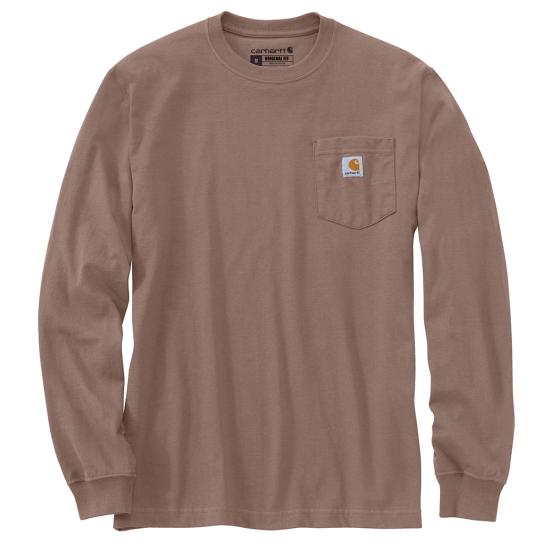 CARHARTT WORKWEAR LONG-SLEEVE POCKET T-SHIRT K126