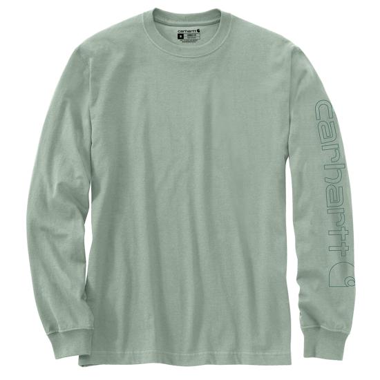 CARHARTT WORKWEAR LONG-SLEEVE GRAPHIC LOGO T-SHIRT K231