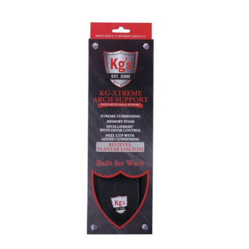 KG-XTREME | KG's Arch Support Insoles with Metatarsal Support