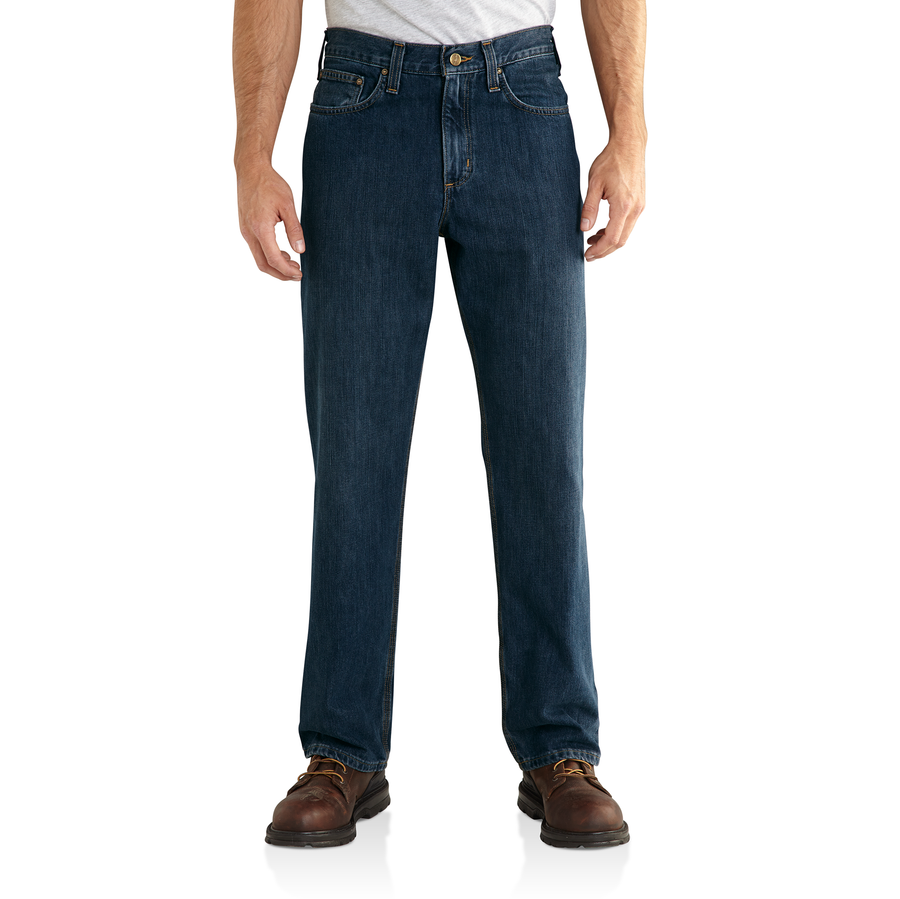 CARHARTT RELAXED FIT STRAIGHT LEG HOLTER JEAN BED ROCK 101483