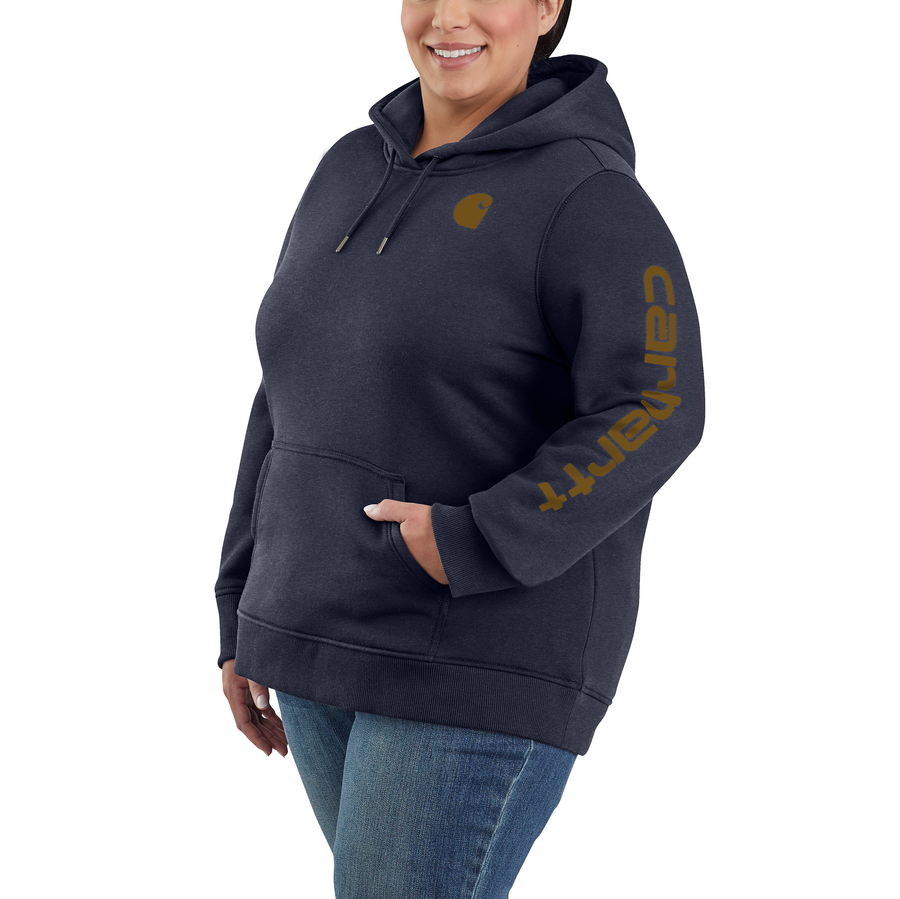 Carhartt clarksburg graphic top sleeve pullover sweatshirt