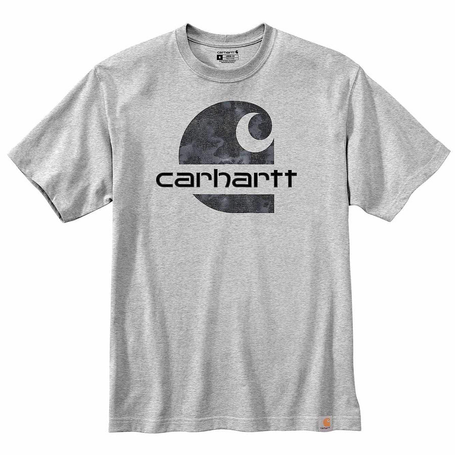CARHARTT LOOSE FIT HEAVYWEIGHT SHORT-SLEEVE CAMO CARHARTT C GRAPHIC T-SHIRT 104867