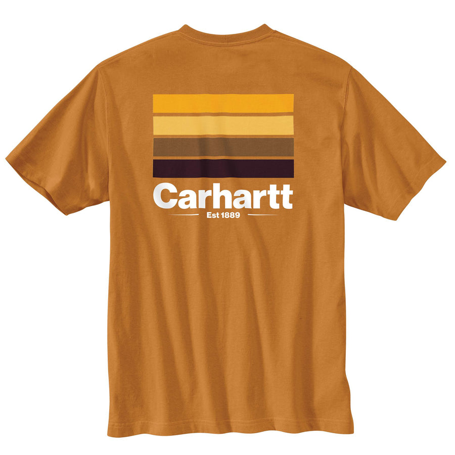 CARHARTT LOOSE FIT HEAVYWEIGHT SHORT-SLEEVE POCKET WORKWEAR GRAPHIC T-SHIRT 105713