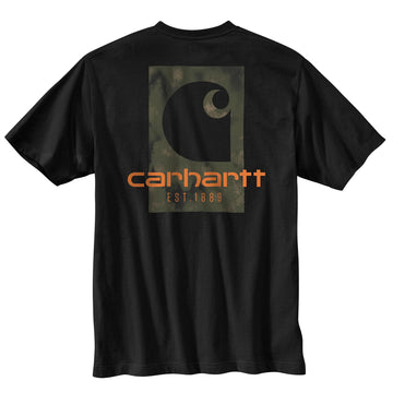 CARHARTT LOOSE FIT HEAVYWEIGHT SHORT SLEEVE CAMO GRAPHIC T-SHIRT 105755