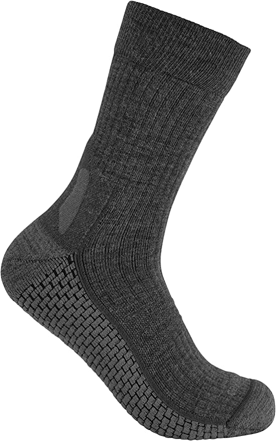 CARHARTT FORCE GRID MIDWEIGHT SYNTHETIC-MERINO WOOL BLEND CREW SOCK SS9260M