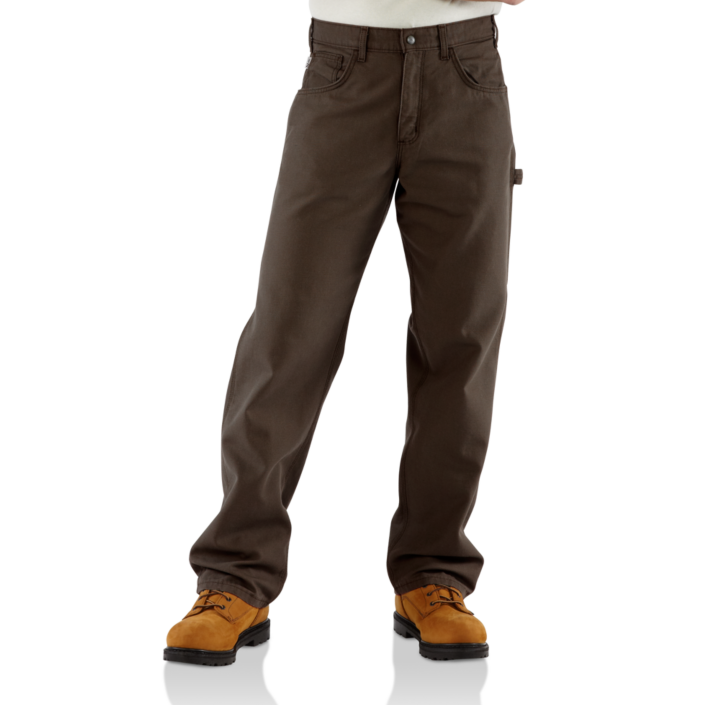 CARHARTT FLAME-RESISTANT LOOSE FIT MIDWEIGHT CANVAS PANT FRB159
