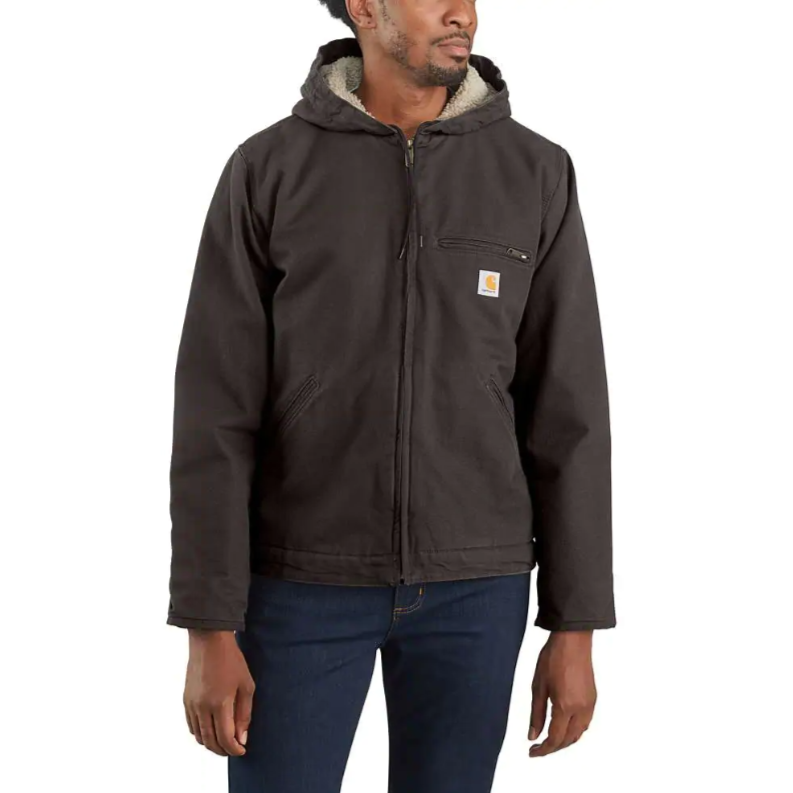 CARHARTT WASHED DUCK SHERPA LINED JACKET J141 – Northway Shoes and CARHARTT WASHED DUCK SHERPA LINED JACKET J141 – Northway Shoes and