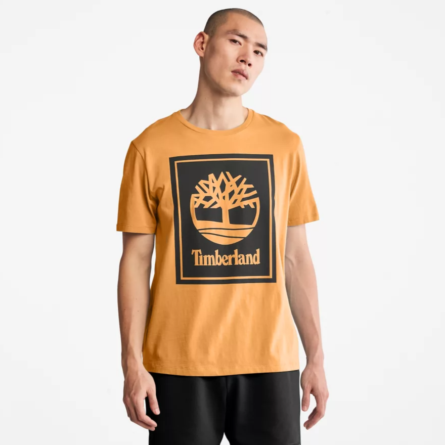 TIMBERLAND TREE SHORT-SLEEVE LOGO TEE A2AJ1