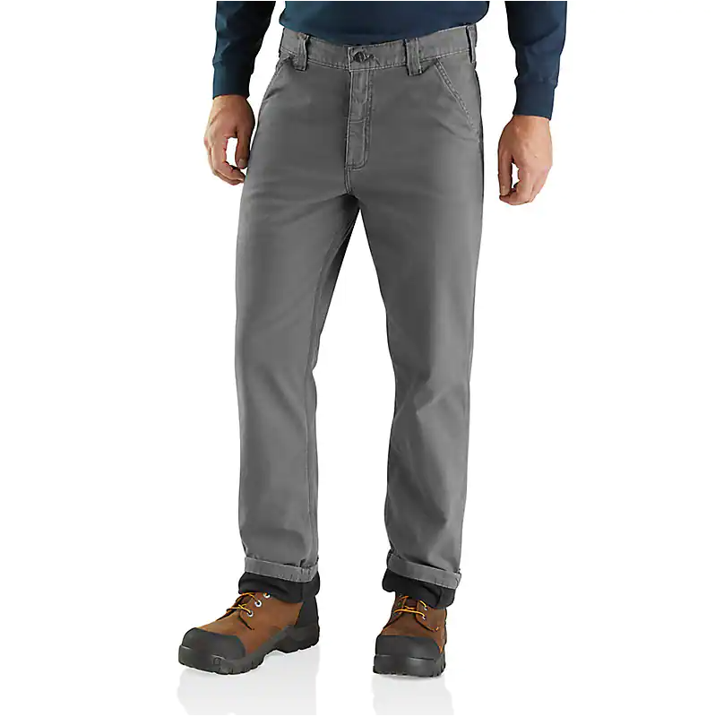 CARHARTT RUGGED FLEX RIGBY DUNGAREE KNIT LINED PANT 103342