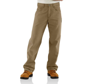 CARHARTT FLAME-RESISTANT LOOSE FIT MIDWEIGHT CANVAS PANT FRB159